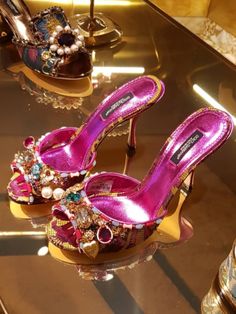 Pretty Heels, Funky Shoes, Vintage Heels