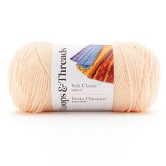 the soft classic yarn in peach