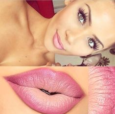 Ombre lips Pink Ombre Lips, Lipstick Styles, Eyeshadow Colors, Awesome Makeup, Magical Makeup, Pink Lipstick, Stunning Eyes, Makeup Obsession