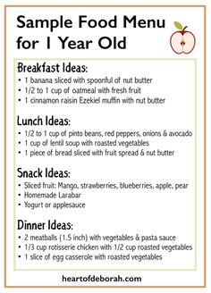 Breakfast For One Year Old, One Year Old Foods, Breakfast For One, Toddler Menu, Baby Meal Plan, Toddler Foods, Easy Toddler Meals, Baby & Toddler Food