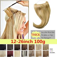 Type:100% human hair. Weight: 100g. Headband Crown, Light Ash Blonde, Halo Hair Extensions, Wire Headband, Halo Hair, Hair Brands, Remy Hair Extensions, 100 Remy Human Hair, Light Blonde