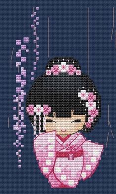 Everything Cross Stitch, Cross Stitch Necklace, Modele Pixel Art, Easy Perler Bead Patterns, Stitch Character, Embroidery Lessons, Cross Stitch For Kids, Cross Stitch Patterns Flowers, Cross Stitch Bookmarks