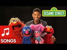 the sesame street song is featured in this video