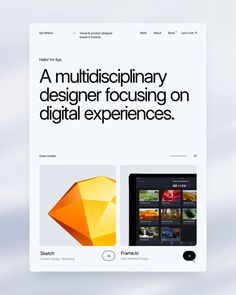 Website design Web Catalog Design, Typographic Website, Course Website Design, Clean Website Design, Ux Design Portfolio, Minimalist Web Design, Agency Website Design, Ui Design Website