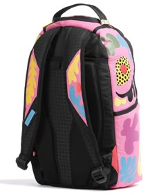 Sprayground Wild Flora Backpack 13″ cotton rose - 910B5058NSZ Xmas List Ideas, Sprayground Backpack, Pretty Backpacks, Rolling Briefcase, Spray Ground, Backpack For School, Tote Bags For School, Dump Ideas, Football Stuff