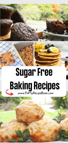 Sugar Free Baking Recipes. Healthy diabetic friendly ideas for desserts using sweetener alternatives and healthy flour for snacks and treats. Sweets For Diabetics Sugar Free, Diabete Recipes For Dessert, Keto Bakes, Sugar Free Baking Recipes, Desserts For Diabetics, Bake Sale Desserts