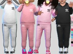 Toddler Cc Sims 4, Sims 4 Toddler Clothes, Cute Sporty Outfits, Toddler Designer Clothes, Sporty Outfit