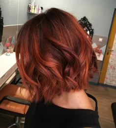 Hair Color Auburn Brown, Copper Balayage, Trendy Hair Color, Short Hair Color, Ombre Hair Color