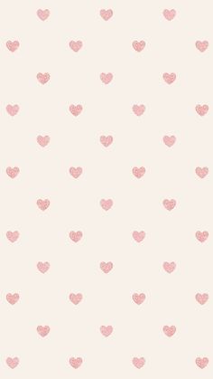 pink hearts on a white background for wallpaper or wrapping paper, valentine's day