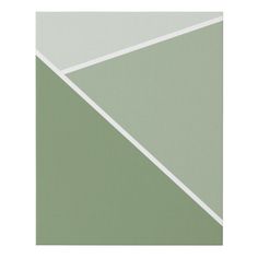 a green and white wallpaper with two diagonals in the center, on top of each other