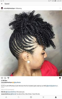 Short Natural Braids, Twist Updo Hairstyles, French Braids Black Hair, Hairstyle Updo