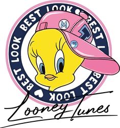 a cartoon character with a pink hat on it's head and the words, best looking