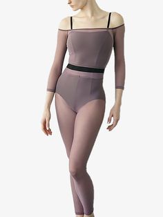 Stretch Mesh Seamless Bottoms, Seamless Stretch Mesh Bottoms, Sheer Micro-elastic Mesh Bottoms, Fitted Ballet Tights For Barre, Chic Fitted Nylon Tights, Fitted Seamless Mesh Bottoms, Sheer Fitted Elastane Bottoms, Fitted Nylon Tights For Athleisure, Fitted Nylon Bottoms With Mesh Back