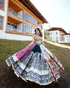 Gujarati Garba, Garba Chaniya Choli, Indo Western Gown, Lengha Choli