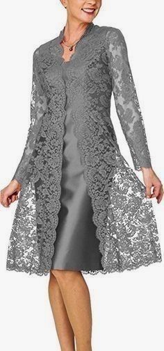 Short Satin, Dress Brokat, Salwar Kamiz, Lace Jacket, فستان سهرة, Mothers Dresses, Moda Vintage, Groom Dress, Evening Party Dress