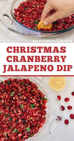 the original cranberry jalapeno dip recipe is so easy to make