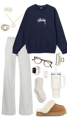 Outfits For School, Fall Outfits For School, Outfit Inspo Casual, Trendy Outfits For Teens, Cute Lazy Day Outfits, Lazy Day Outfits, Cute Preppy Outfits, Cute Winter Outfits, Cute Fall Outfits