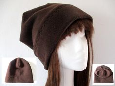 a brown hat is on top of a mannequin head