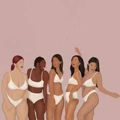 Women Body Illustration, Body Illustration, Nothing To Prove, Hairstylist Branding, Lingerie Instagram, Pretty Hurts, Image Consultant, Graphic Design Fun