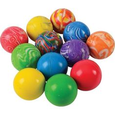 60Mm Ball Assortment (Bag of 25) - Toys Unique Gadgets, Operation Christmas Child, Toy Bags, Play Activities