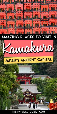 Amazing Places to Visit in Kamakura Japan | Kamakura Day Trip | Kamakura Itinerary | Kamakura Attractions Tokyo Itinerary, Kamakura Japan, Day Trips From Tokyo, Amazing Places To Visit, Japan Photography