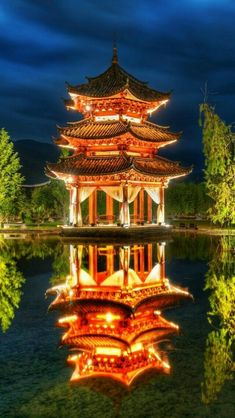 Chinese Pagoda, Abel Tasman, Chinese Garden, Aesthetic Japan, Japanese Architecture, China Travel