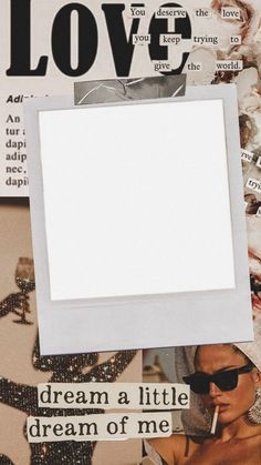 Polaroid Picture Frame, Instagram Photo Frame, Overlays Instagram, Photo Collage Template, Aesthetic Template