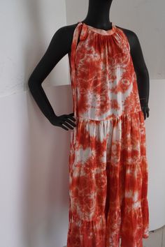 Vietnam silk dress - free size Shibori Tie Dye, Shibori, Tie Dye Skirt, Vietnam, Tie Dye