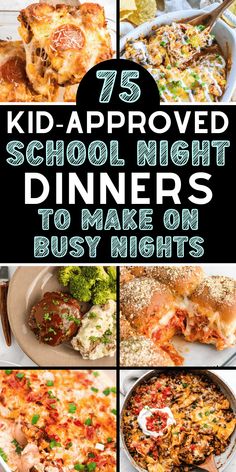 the top five easy and fun school night dinners that kids actually eat