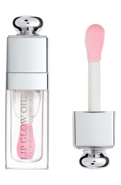 DIOR Lip Glow Oil | Nordstrom Clear Lip Oil, Dior Lip Glow Oil, Dior Lipgloss, Lip Glow Oil, Dior Lip, Bday List, Dior Lip Glow, Glow Oil, Wishlist 2024