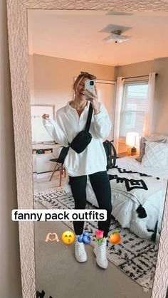 Cute Fanny Pack Outfit, Lululemon Fanny Pack Outfit, Crossbody Fanny Pack Outfit, Fannypack Outfit, Lululemon Fannypack, Fanny Pack Outfits, Outfits Lululemon, Fannypack Outfits