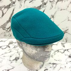 Amazing Kangol Hat Made In Taiwan Material: 75% Wool 25% Modacrylic Wool Flat Cap For Spring, Spring Wool Flat Cap, Classic Green Visor Hats, Classic Green Hat One Size Fits Most, Classic Green Winter Hat, Green Flat Cap For Spring, Paper Boy Hat, Kangol Hat, Driving Cap