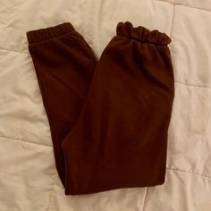 These Are Nwot. I Am A Size Small And Can Usually Fluctuate Between Xs And S, But These Were Too Small On Me! Brown Joggers, Sweatpants With Pockets, Jogger Sweatpants, Track Pants, Pant Jumpsuit, Sweatpants, Pants For Women, Track, Zara