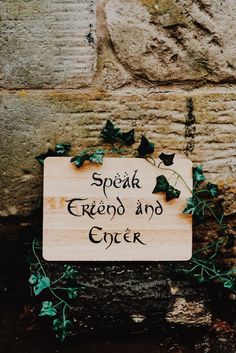 a wooden sign that says special friend and lover with ivy growing up the side of it