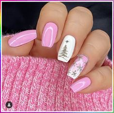 nail designs trending now acrylic nail designs trending now stilleto nail designs trending now matte Treats Christmas, Recipes Christmas, Nails Christmas, Cookies Christmas, White Nail, Short Acrylic Nails Designs