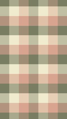 an image of a plaid pattern in shades of green and pink