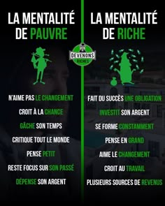 a poster with the words la mentalite de pauvre and an image of a man