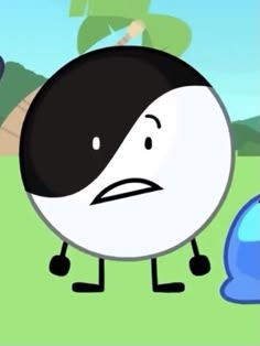 a cartoon character with an angry look on his face