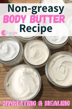 Shea And Mango Body Butter Recipe, Body Butter For Excema, Diy Whipped Body Butter Recipe Non Greasy, Whipped Shea Butter Recipe Skin, Diy Body Butter Non Greasy, How To Make Body Butter 3 Ingredients, Whipped Body Butter Recipe Non Greasy, Diy Body Butter Recipes Whipped