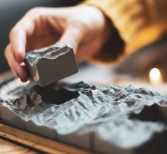 Vysoké Tatry or High Tatras are the highest mountains in Slovakia. We created a 3D puzzle, which is a model of the shape of High Tatra, consisting of 18 cubes. Rules are simple - put together the relief of High Tatras, have fun and learn something. Each cube is 3D printed from a grey/silver PLA filament. The play board is lasercutted and UV printed on MDF wood and it shows the 2D map of High Tatras - hills, ridges and tarns on the Slovak and Polish side. On the bottom of each cube there is a sig 3d Wood Puzzles, High Tatras, Map Puzzle, Relief Map, Wood Puzzles, Map Gifts, 3d Puzzles, Slovakia, Mdf Wood