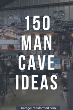 150 Man Cave Ideas to Inspire You Mancave Decor Ideas, Hobby Shop Ideas, Cave Diy