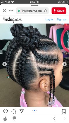 Simple Braids For Kids Black Hair, Kindergarten Picture Day Hair Black, Out Of Town Hairstyles Black Women, Easy Kid Braid Styles, Toddler Cornrow Styles Kid Hairstyles, Easy Braiding Styles For Kids Black Hair, Big Braids For Kids, Beginner Braid Hairstyles Black, Kids Hairstyles Black Natural