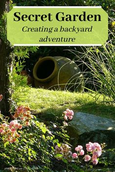 #SecretGardenIdeas #BackyardTransformation #AffordableGardening #OutdoorSanctuary #GardeningWithKids #NatureEducation #CreativeOutdoorActivity #GreenRetreat #SmallGardenMagic #InexpensiveGardenDesign Shire Inspired Backyard, Outside Reading Nook Backyards, Pinterest Garden Ideas, Fairy Tail Garden Ideas, Magical Secret Garden, Backyard Magical Garden, Garden Nooks Secret, Build A Secret Garden, Backyard Botanical Garden Ideas