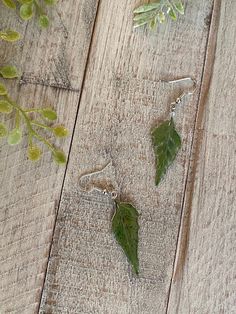 Real Pressed Leaves Earrings,Gold Dried Leaf Resin earrings,Silver Fern Leaf Earring with Plated 925 Silver hook Handcrafted in NYC Leaf Earring, Leaves Earrings, Pressed Leaves, Silver Fern, Fern Leaf, Gold Leaf Earrings, Dry Leaf, Resin Earrings, Leaf Earrings