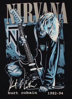 nirvana signed t - shirt from the rock band nirvana