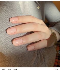 Subtle French Manicure, 2023 Winter Nails, Milk Nails, Nails Trend, Gel Toe Nails, Milky Nails, Short Gel Nails, Nail Tutorial, Subtle Nails