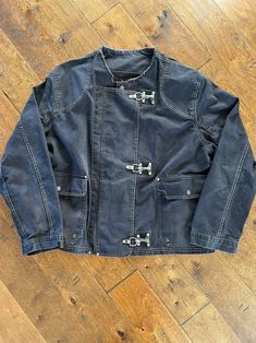 Fireman Jacket, Men's Outerwear, Mode Inspo, Mode Inspiration, Dream Clothes, Fast Fashion, Look Fashion, Fit Inspo, Jean Jacket