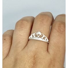 LUMINOUS WHITE ZIRCONIA FINE CROWN STYLE RING, STERLING SILVER 925. Pandora Crown Ring, Crown Rings, Ring Exchange, Purchase Receipt, Crown Ring, Crown Jewels, Ring Sterling Silver, Silver 925, Sterling Silver Rings