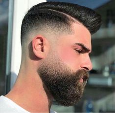 Beard Cut Styles For Men, Faded Beard, Beard Inspiration, Beard Styles Shape, Beard Images, Men's Cuts, Long Beard Styles