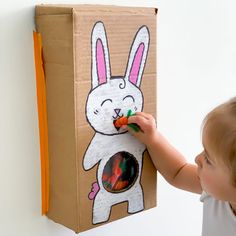 Bunny Activities, Fine Motor Activity, Baby Play Activities, Montessori Toddler Activities, Toddler Activity, Animal Activities, Montessori Toddler